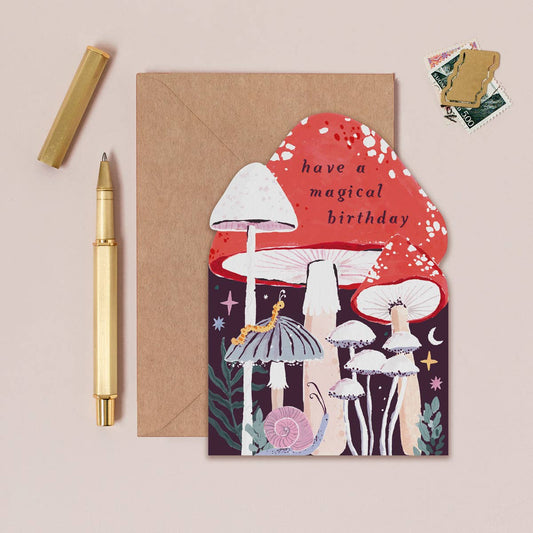 Mushroom Birthday Card | Sister Paper Co.