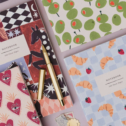 Croissant Cafe Notebook | Sister Paper Co.