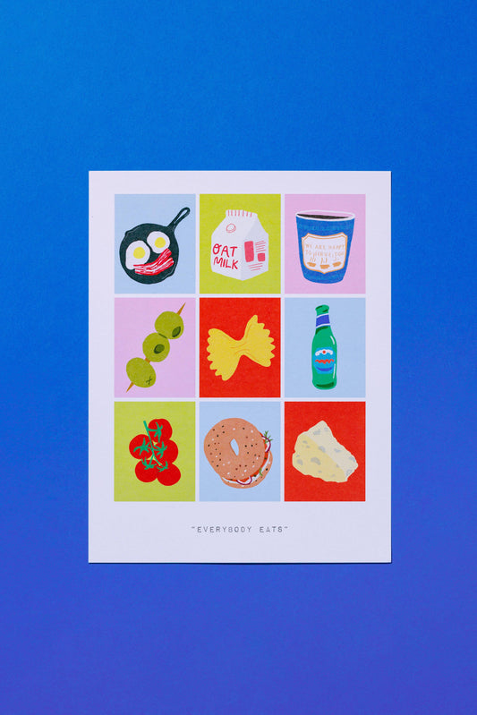 Mel Andrel - "Everybody Eats" Art Print