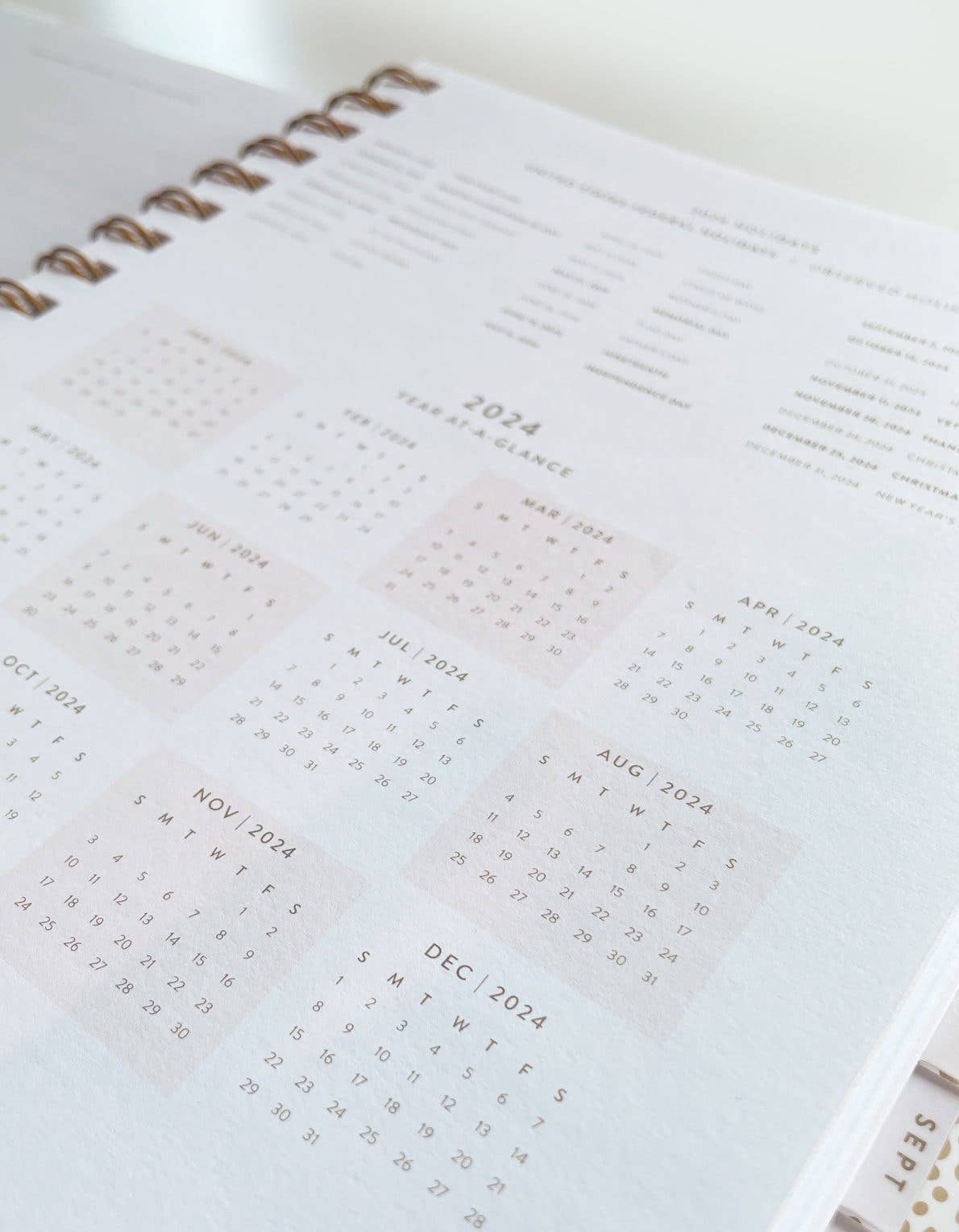 Great Year 2024 Spiral Bound Planner – Overseasoned