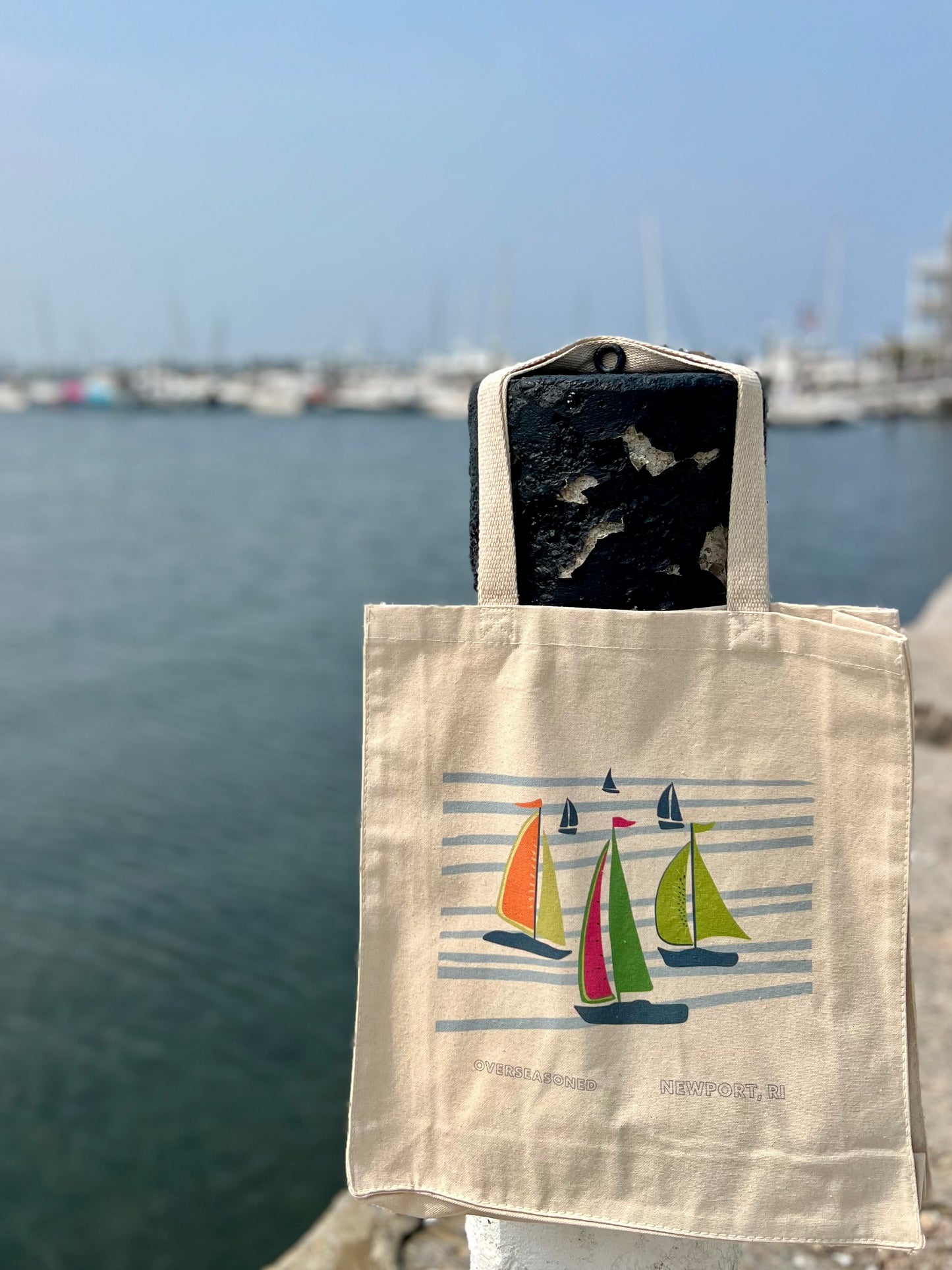 Fruity Sailboats Tote Bag