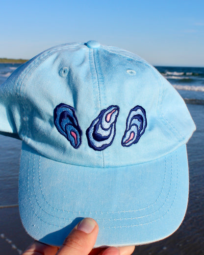 Shuck the Patriarchy with Oysters Embroidered Hat