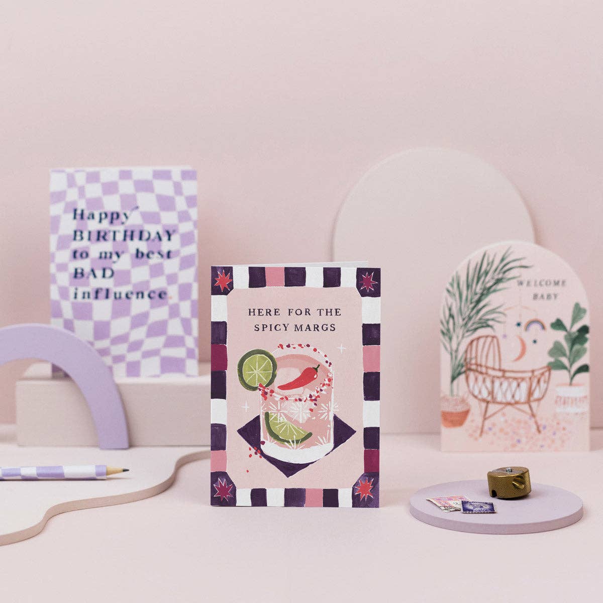 Spicy Margarita Birthday Card | Sister Paper Co.