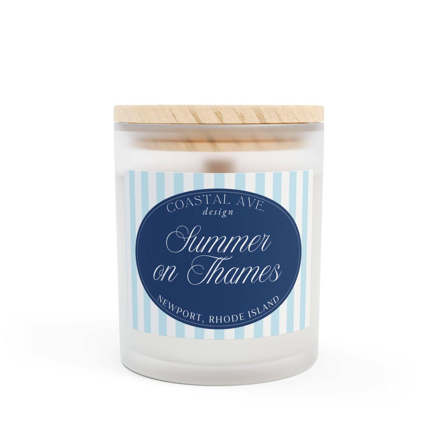 Summer on Thames Newport RI Coconut Mango Candle