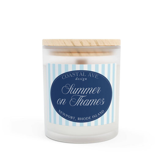 Summer on Thames Newport RI Coconut Mango Candle