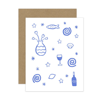 Summer Table Card