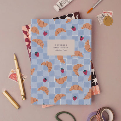Croissant Cafe Notebook | Sister Paper Co.