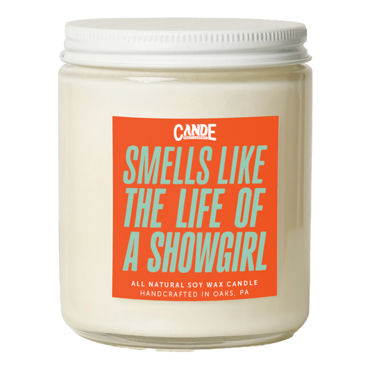 Show Girl Candle: Cozy Cashmere- CE Craft Co
