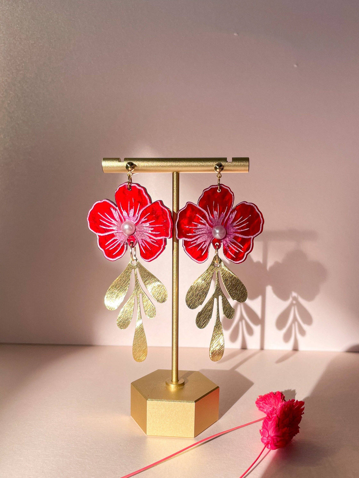 Flower of Luck Earrings - Sunnie Creative
