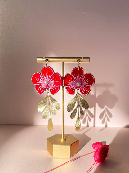 Flower of Luck Earrings - Sunnie Creative