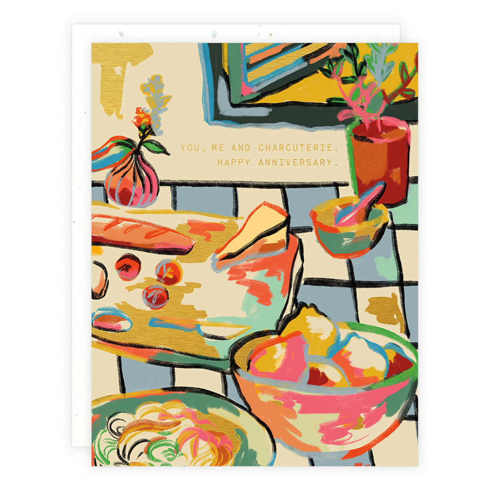 Charcuterie Anniversary Card