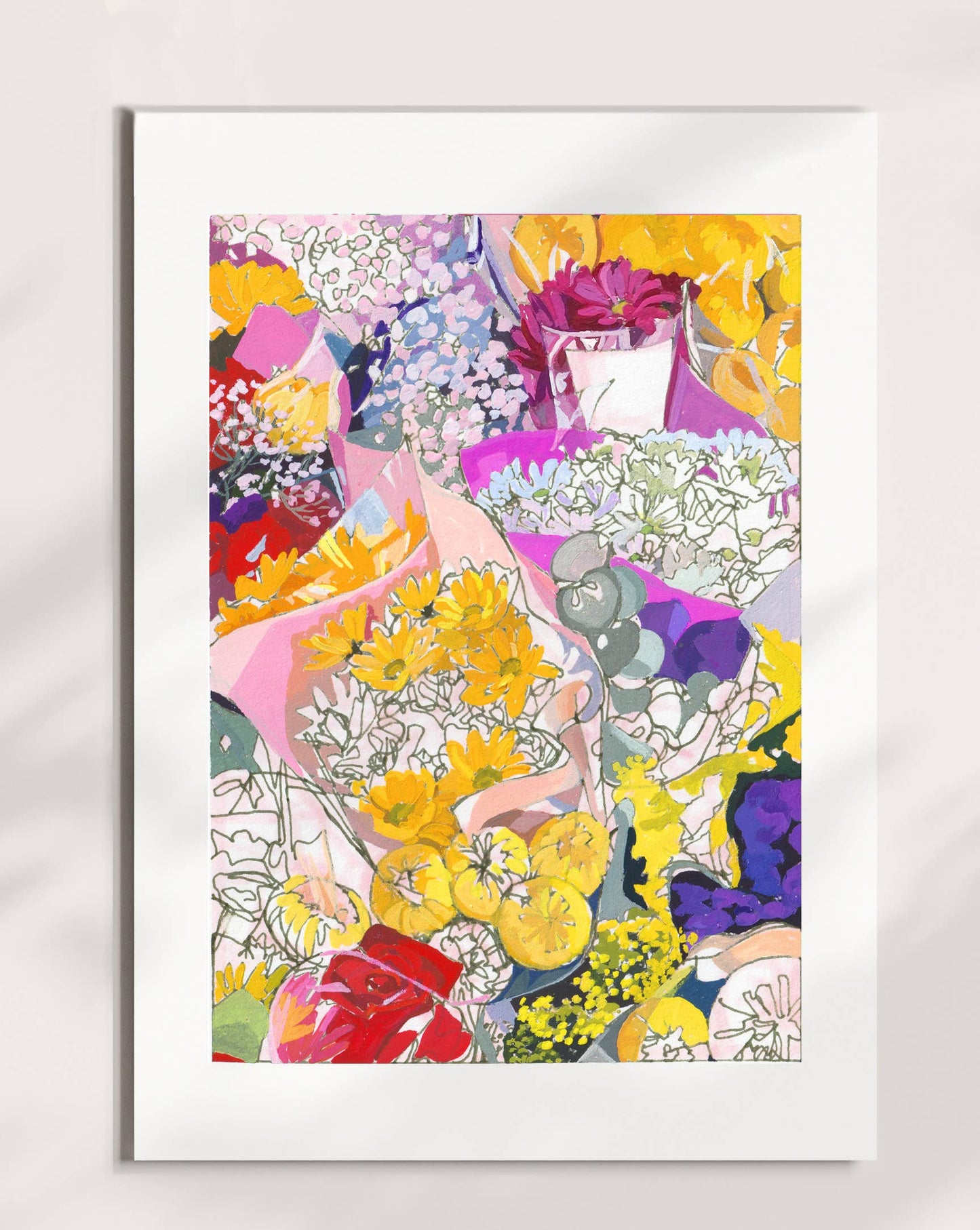 Spring Flowers giclee print: Anissa Riviere