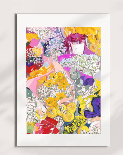 Spring Flowers giclee print: Anissa Riviere