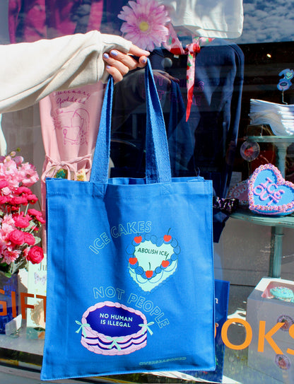 Icing Cakes Pro-Immigrant Tote Bag