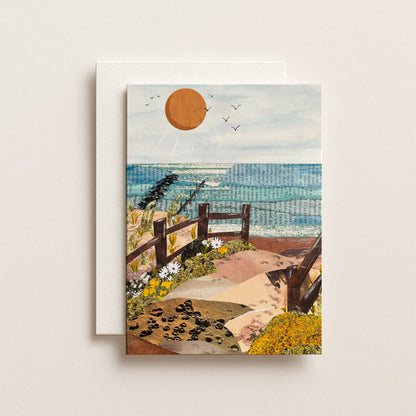 Beach Sun Notecard