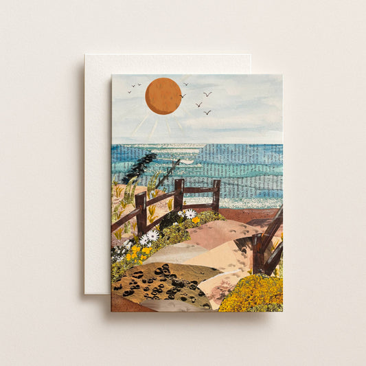 Beach Sun Notecard