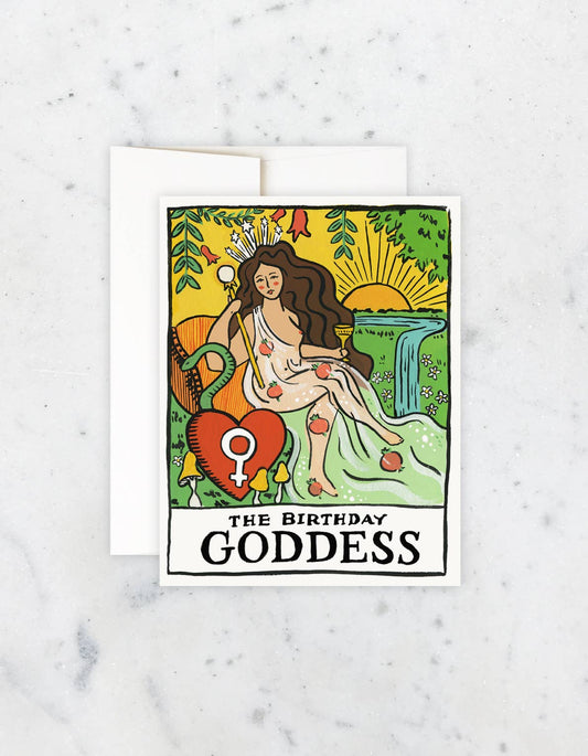 Idlewild Co. - Birthday Goddess Card