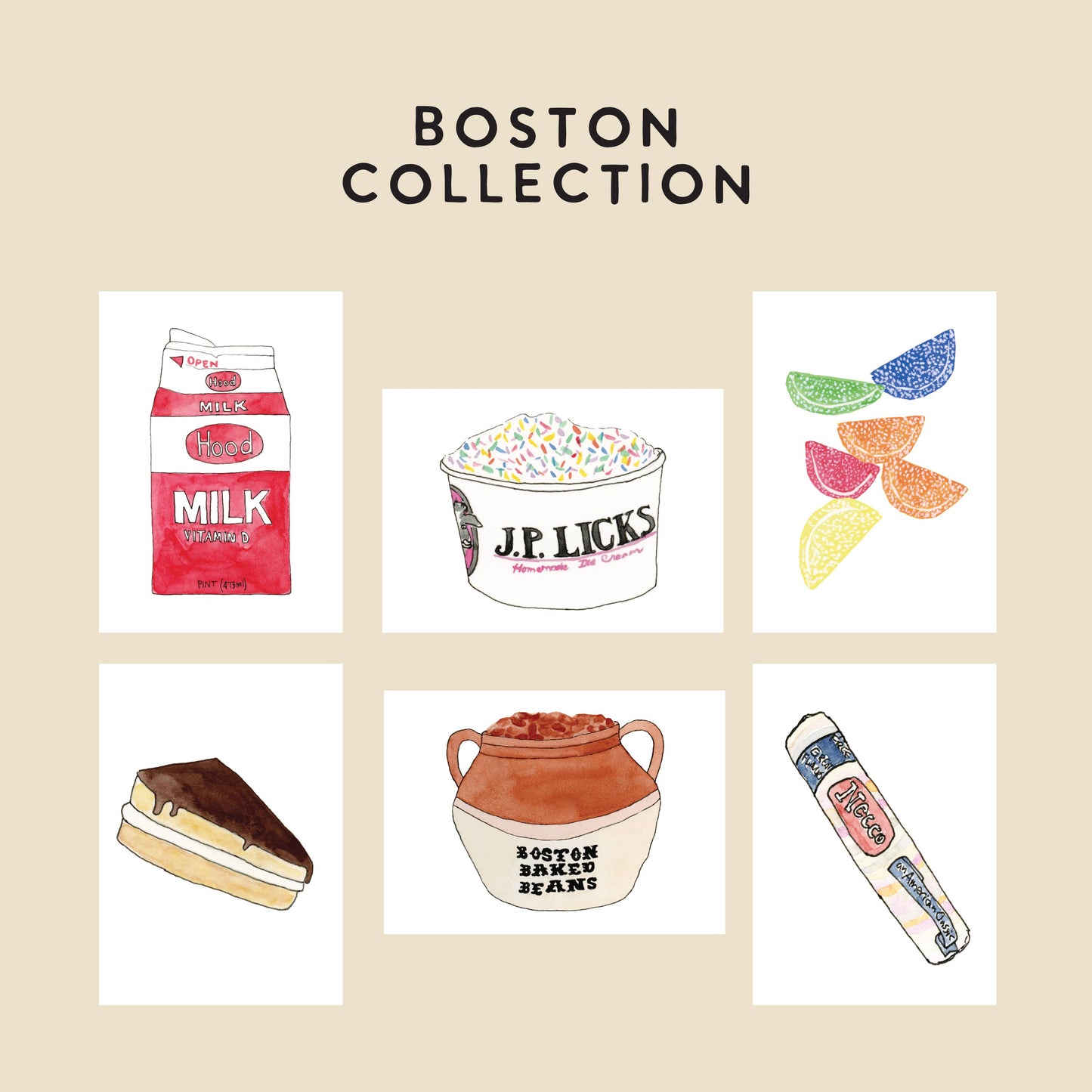 Tiny Prints -  New England Summer- Sarah Wormann Art