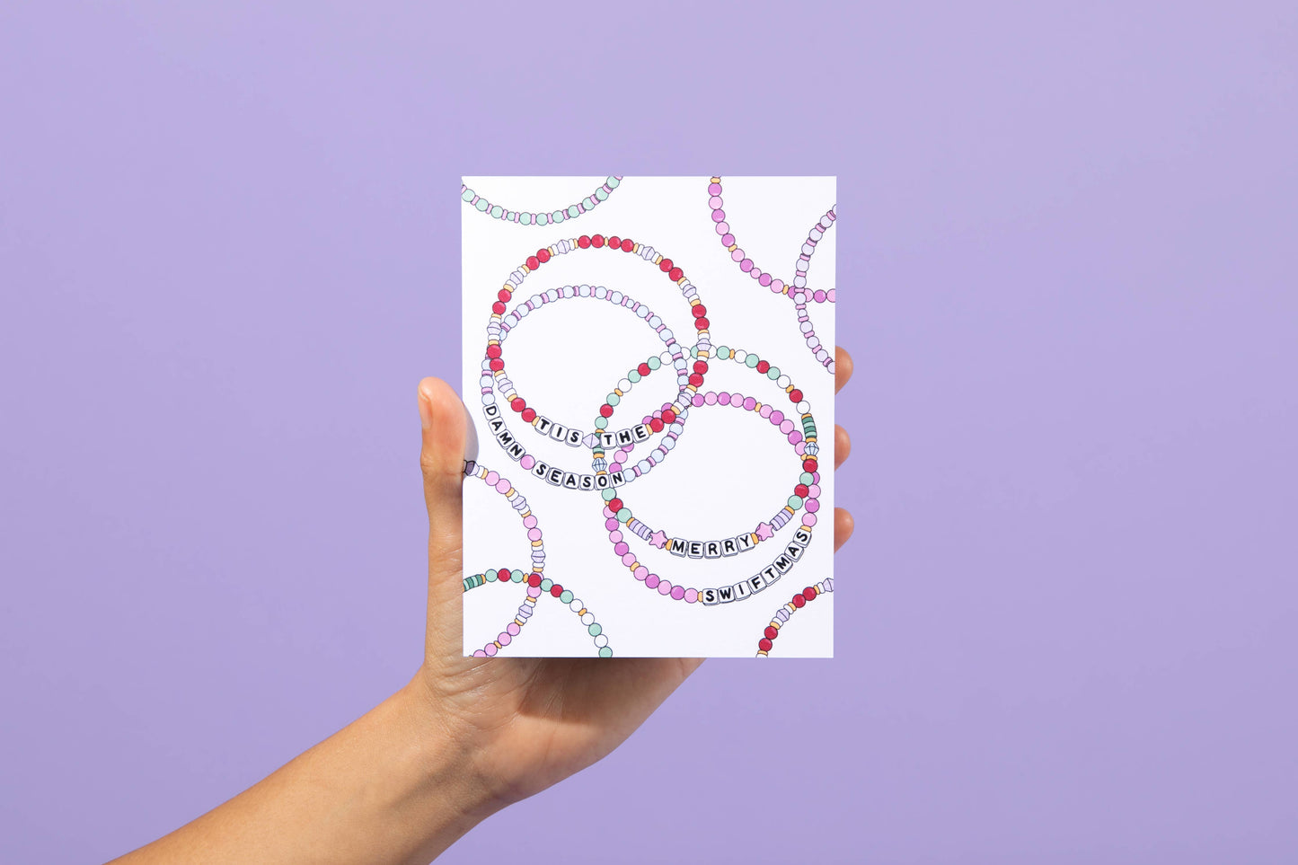 Friendship Bracelets Swiftmas Christmas Card