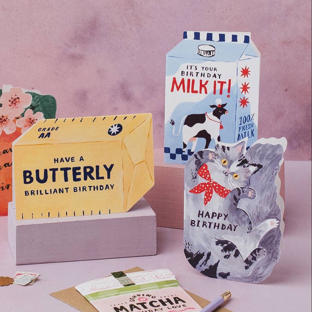 Milk It Birthday Card | Sister Paper Co.
