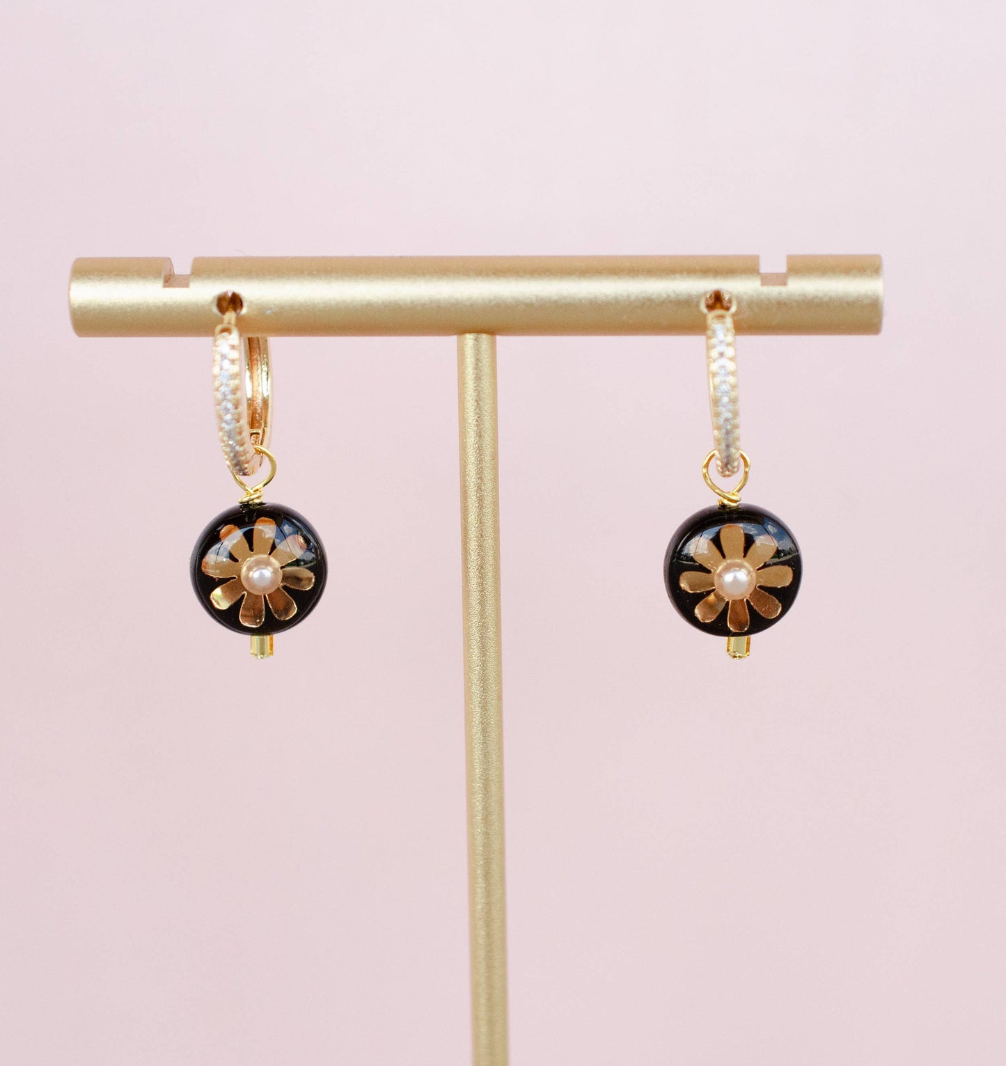 Jill Makes - Mira Flower Dangle Earrings
