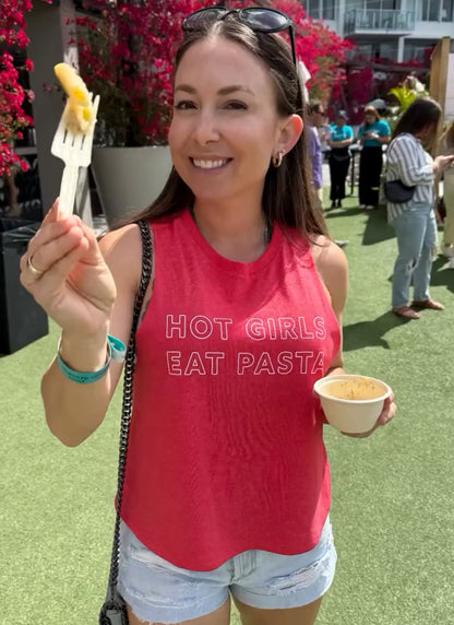 Hot Girls Eat Pasta Tank Top