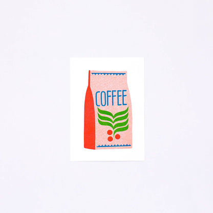 Lisa Congdon Art & Illustration - Coffee mini Risograph