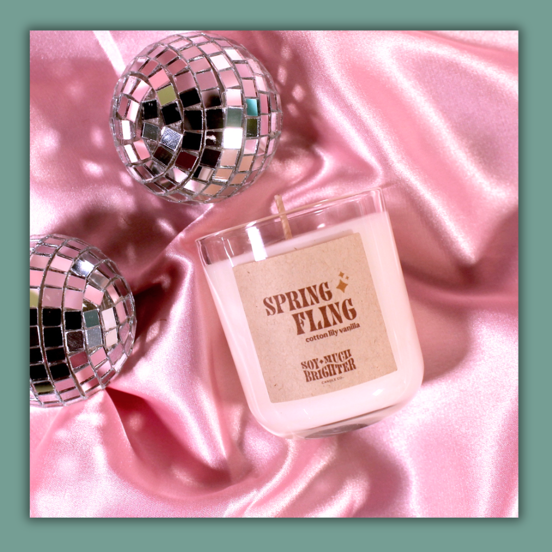 Spring Fling / Spring Garden Soy Candle