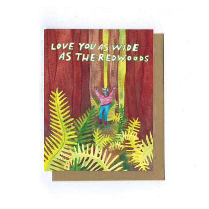 Redwoods Love - Card