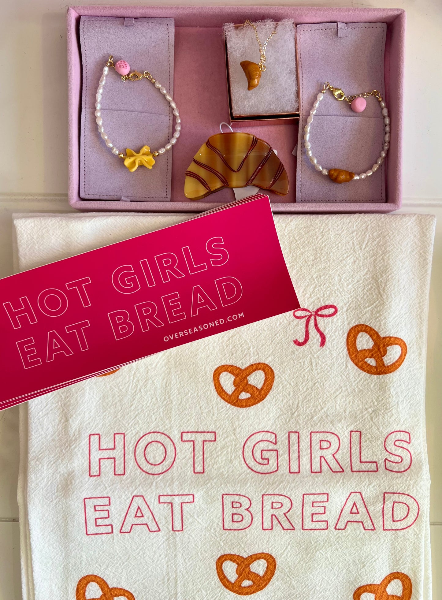 Hot Girls Eat Bread Bumper Sticker