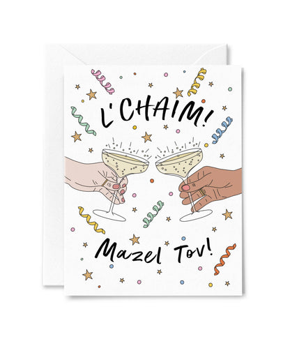 L'Chaim Mazel Tov Card