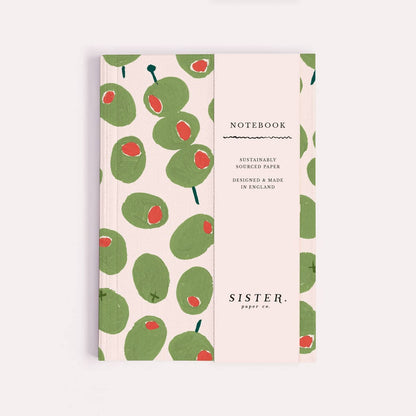 Olives Pocket Notebook | Sister Paper Co.