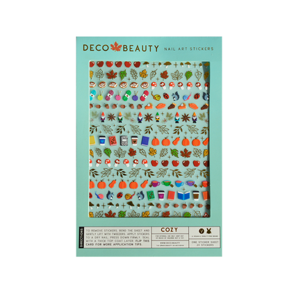 Deco Beauty - Nail Art Stickers - Cozy