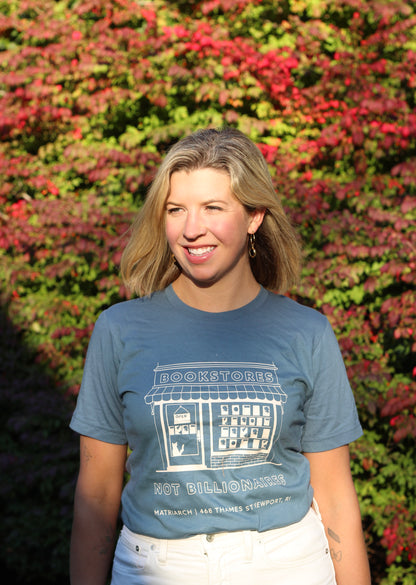 Bookstores Not Billionaires T-shirt Unisex