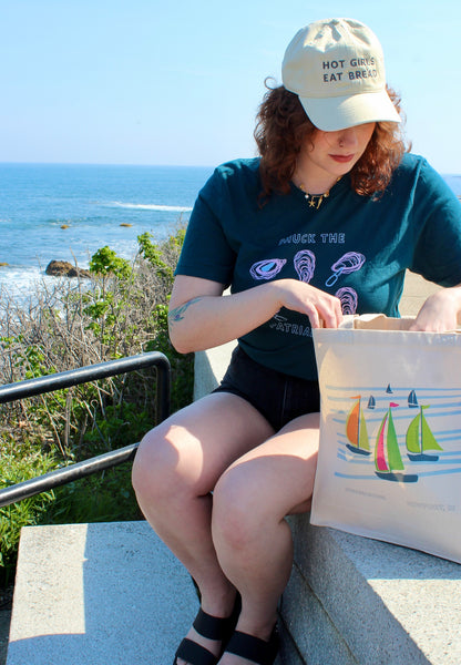 Fruity Sailboats Tote Bag
