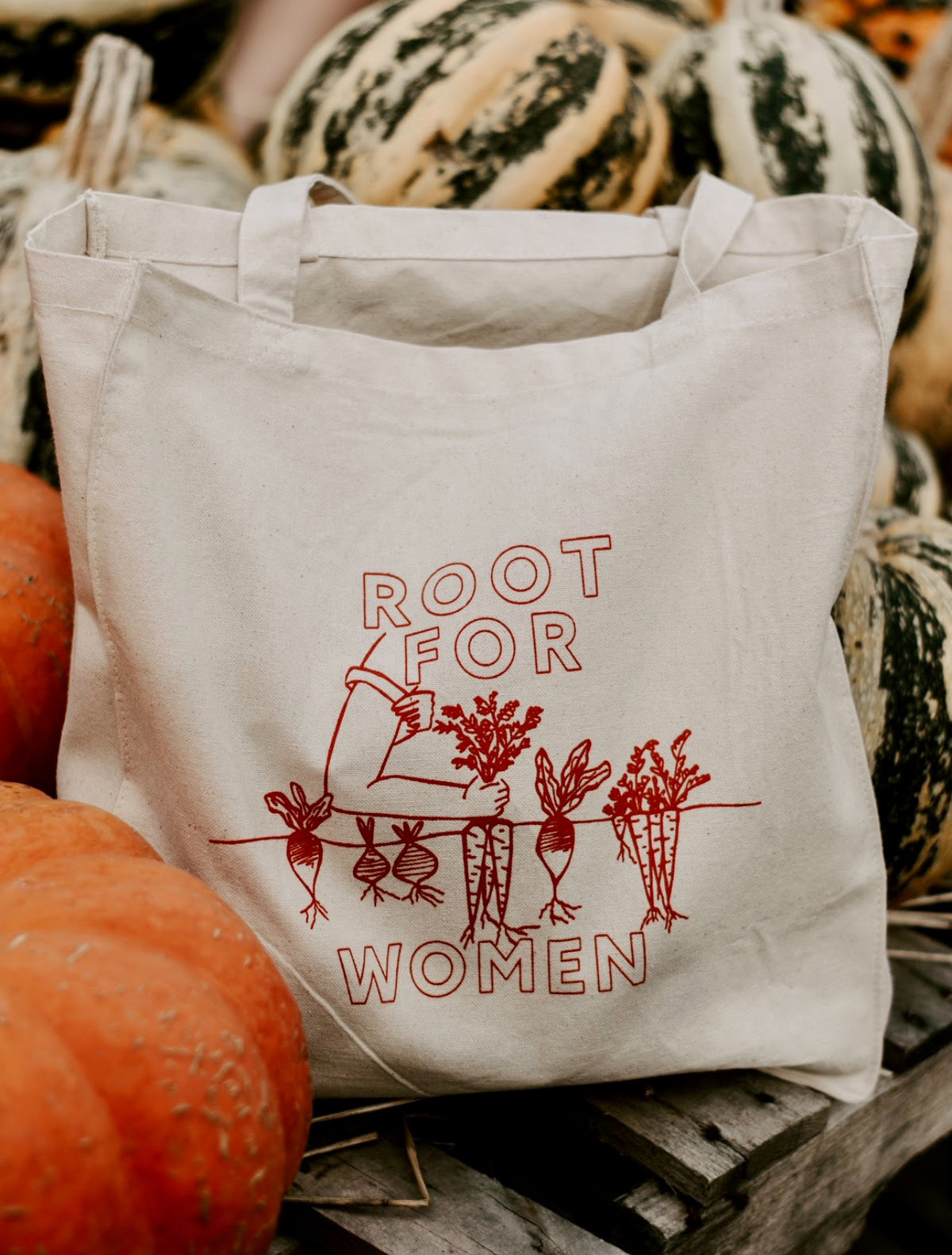 Root for Women Tote Bag