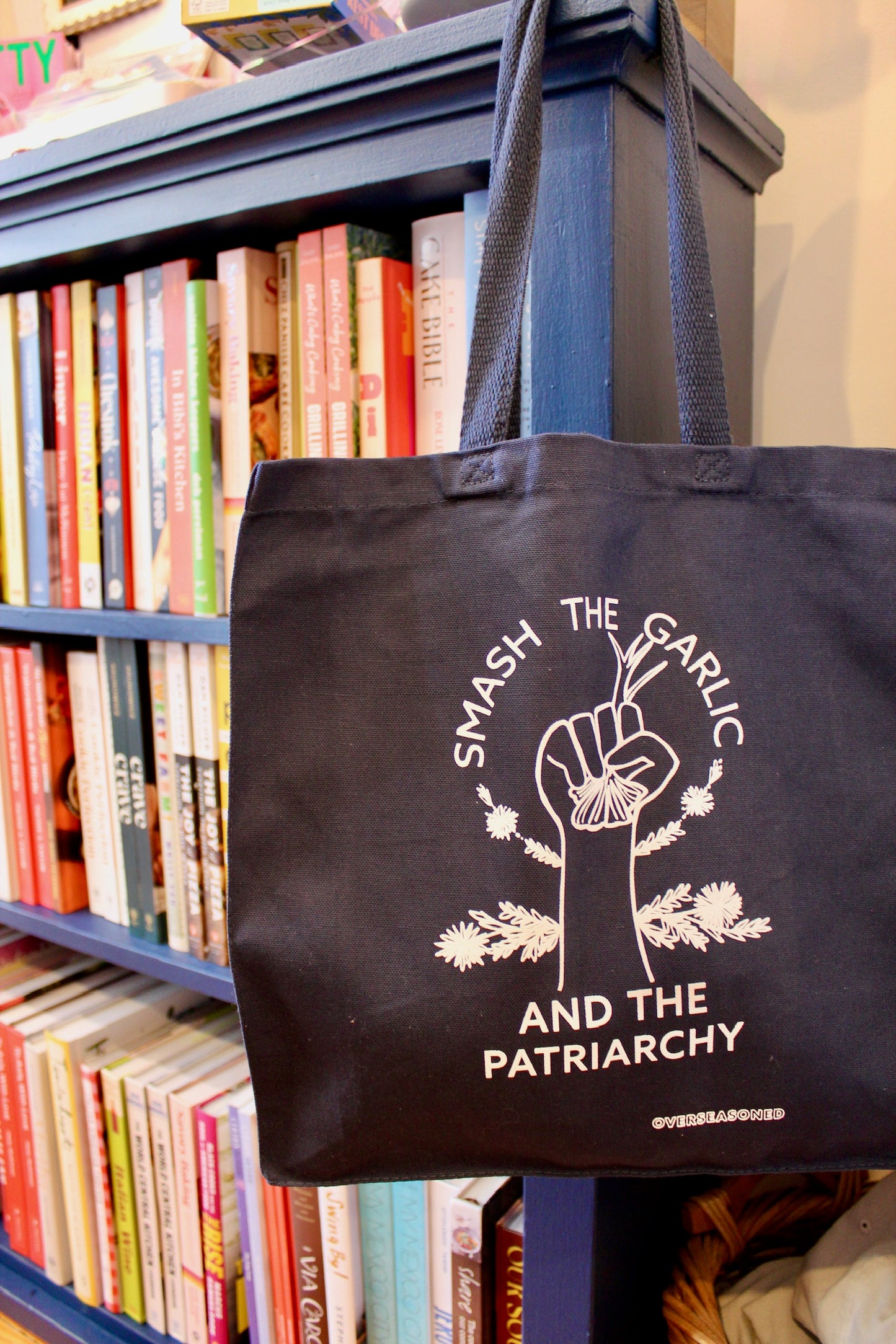 Smash the Garlic and the Patriarchy™ Tote Bag