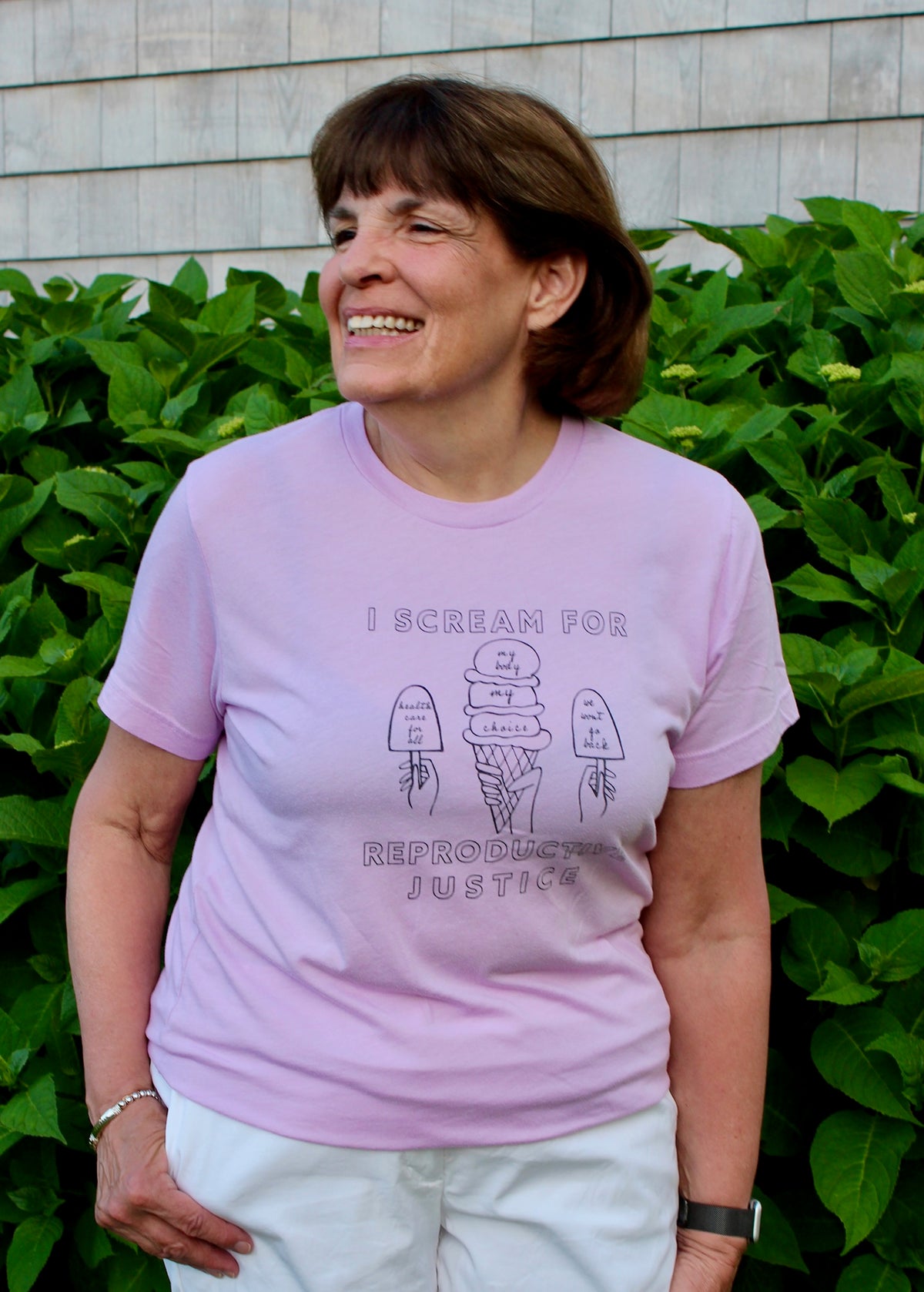 Ice Cream for Reproductive Justice T-shirt