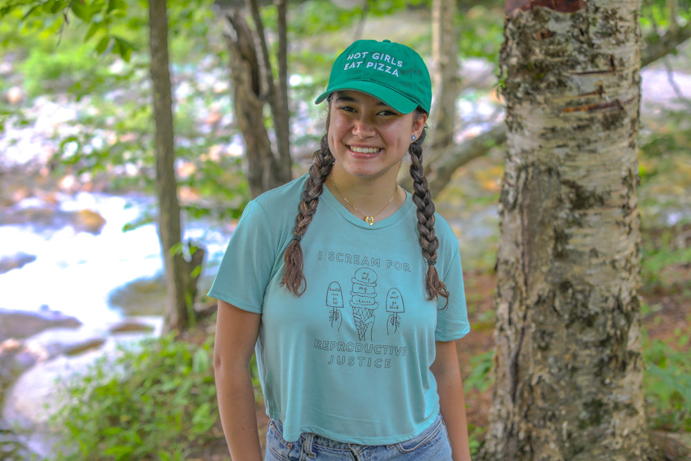 Ice Cream for Reproductive Justice Crop Top (Women's)