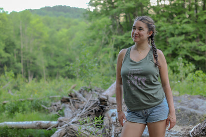 Root for Women Racerback Tank Top