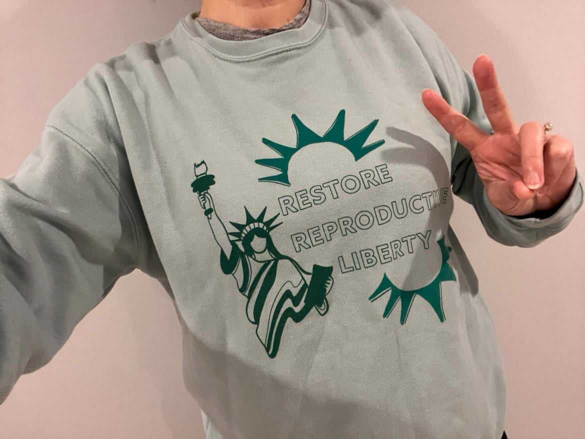 Restore Reproductive Liberty Crewneck