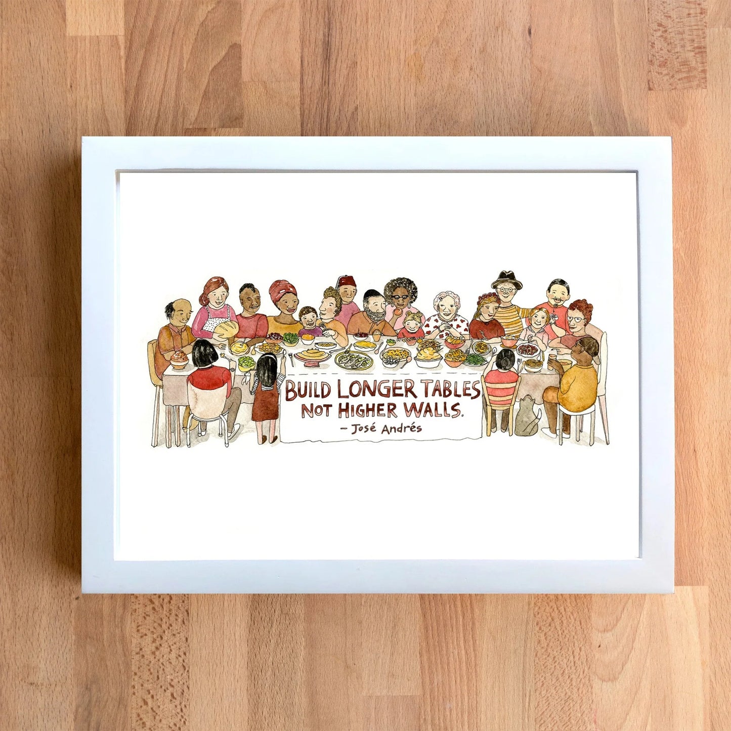 Build Longer Tables Print- Marcella Kriebel
