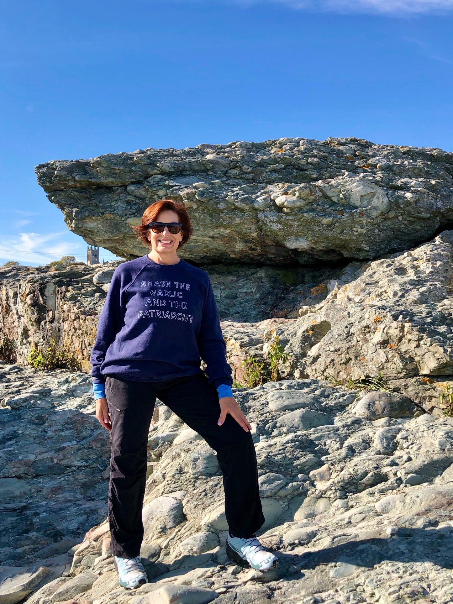 Smash the Garlic and the Patriarchy™ Crewneck