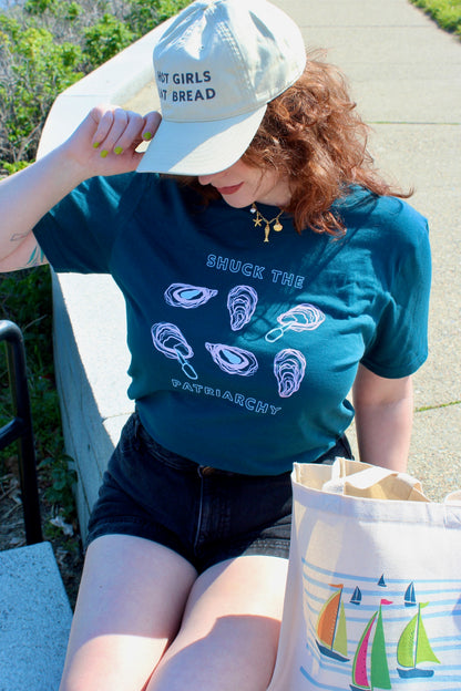 Hot Girls Eat Bread Baseball Hat