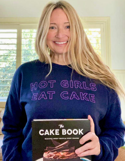 Hot Girls Eat Cake Crewneck