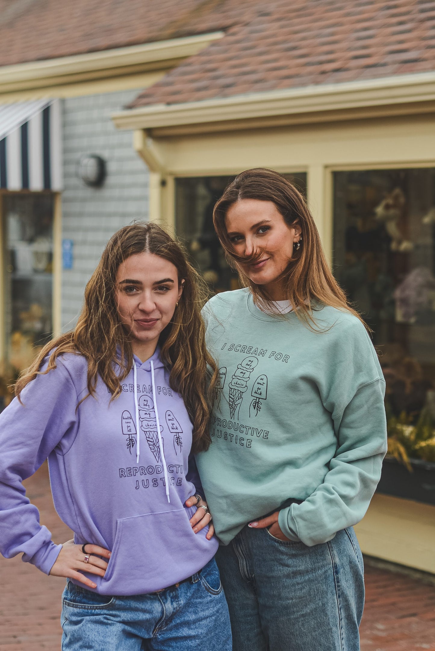 Ice Cream for Reproductive Justice Crewneck