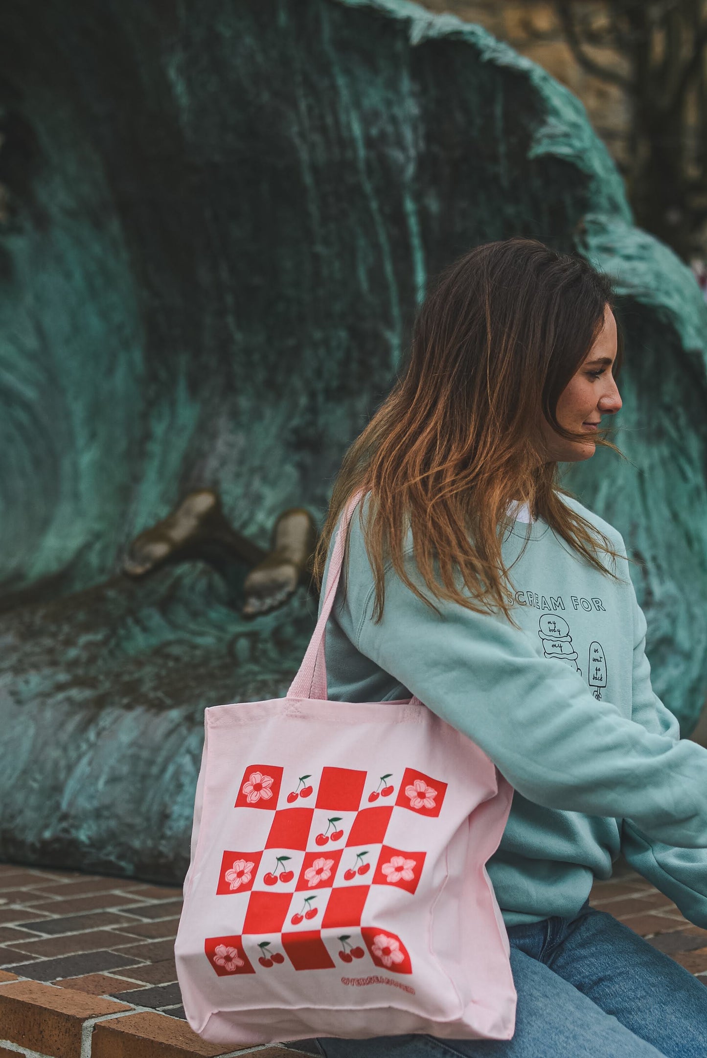 Cherry Picnic Tote Bag