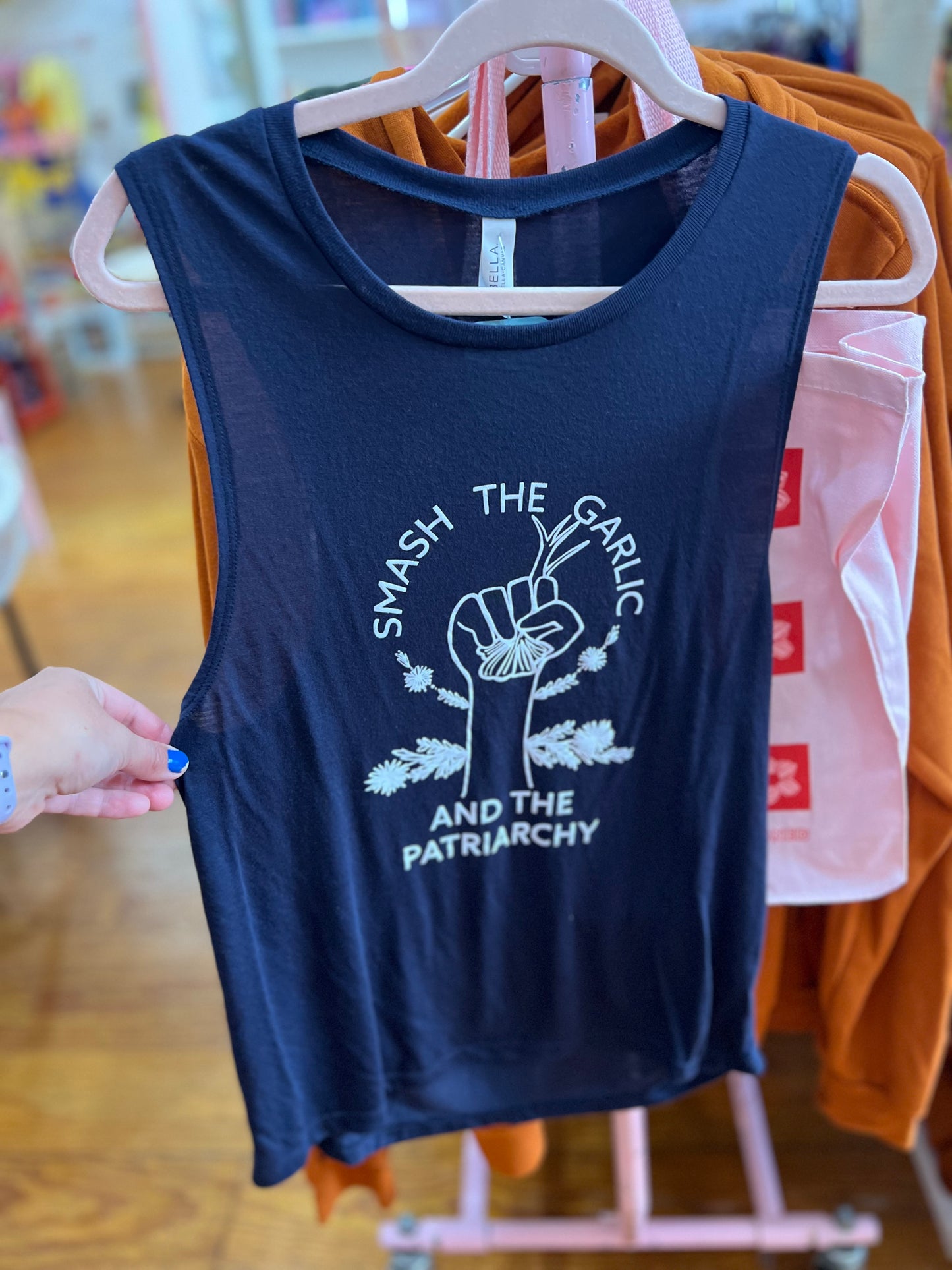 Smash the Garlic and the Patriarchy™ Tank Top