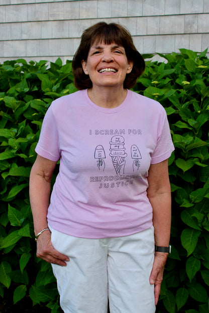 Ice Cream for Reproductive Justice T-shirt