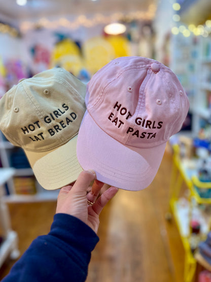 Hot Girls Eat Bread Baseball Hat